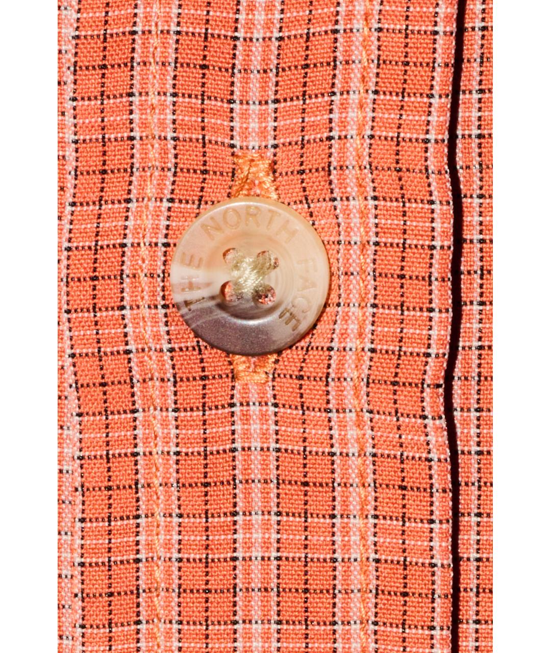 THE NORTH FACE Оранжевая хлопковая кэжуал рубашка, фото 6