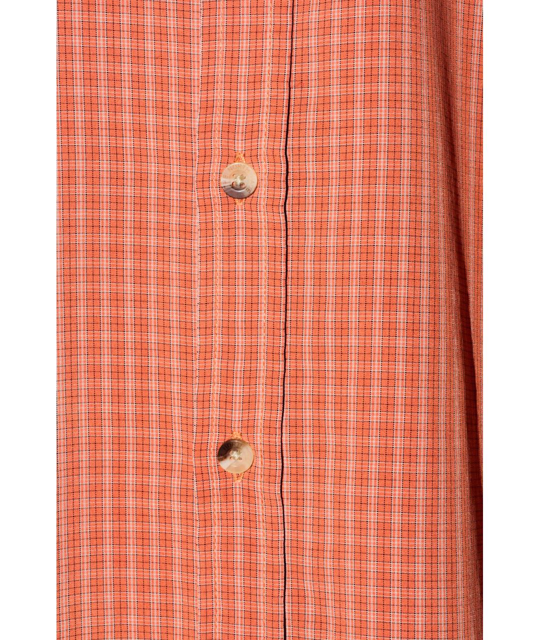 THE NORTH FACE Оранжевая хлопковая кэжуал рубашка, фото 5