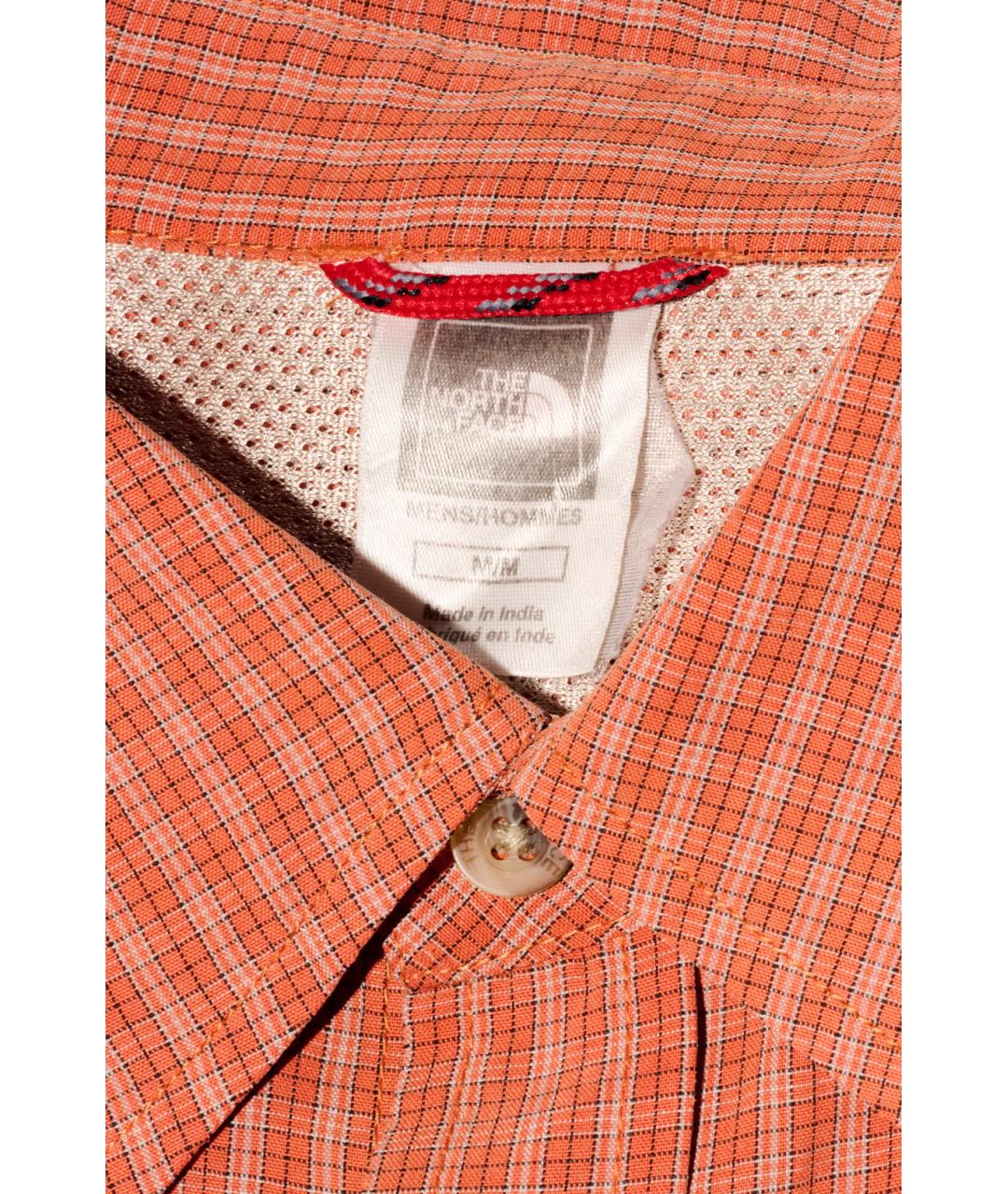 THE NORTH FACE Оранжевая хлопковая кэжуал рубашка, фото 9
