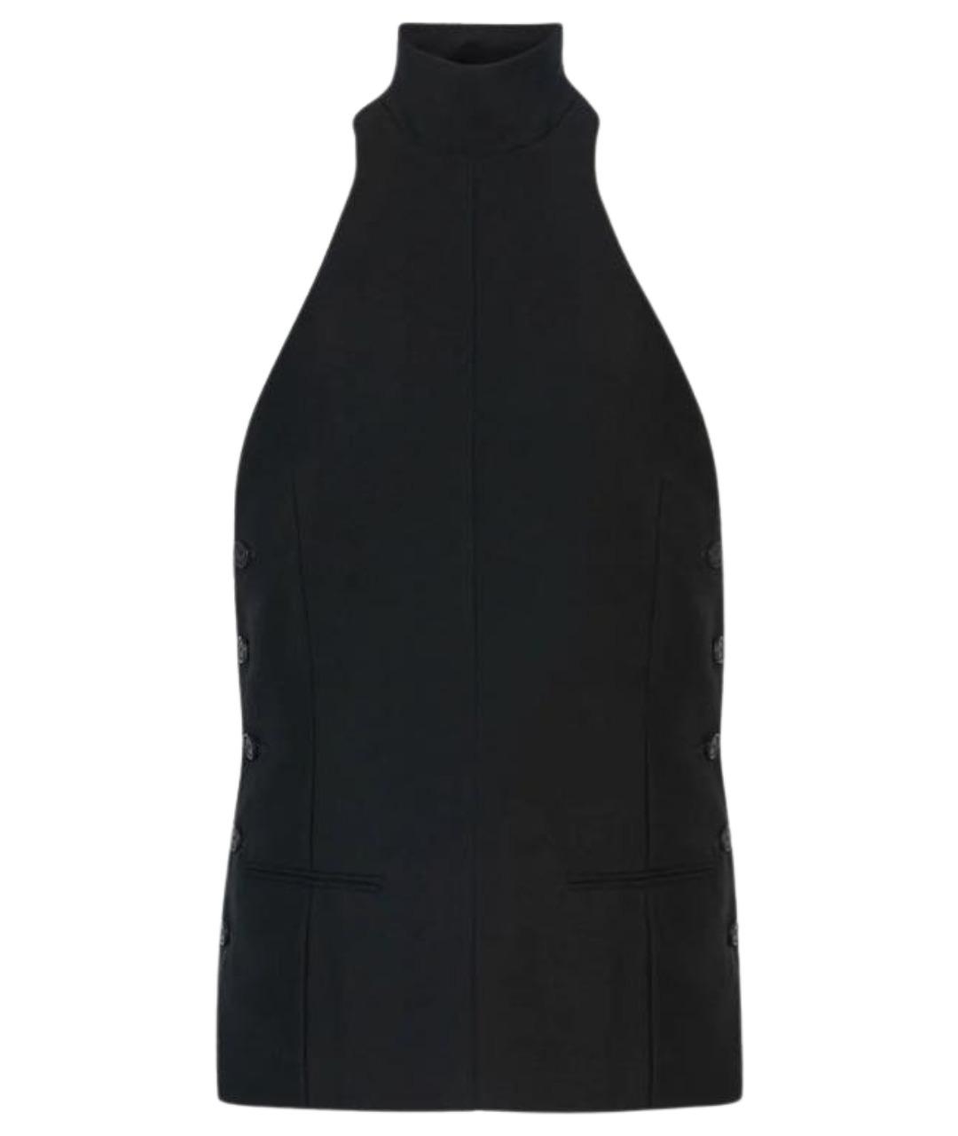 THE ROW Черный шерстяной жилет, фото 1