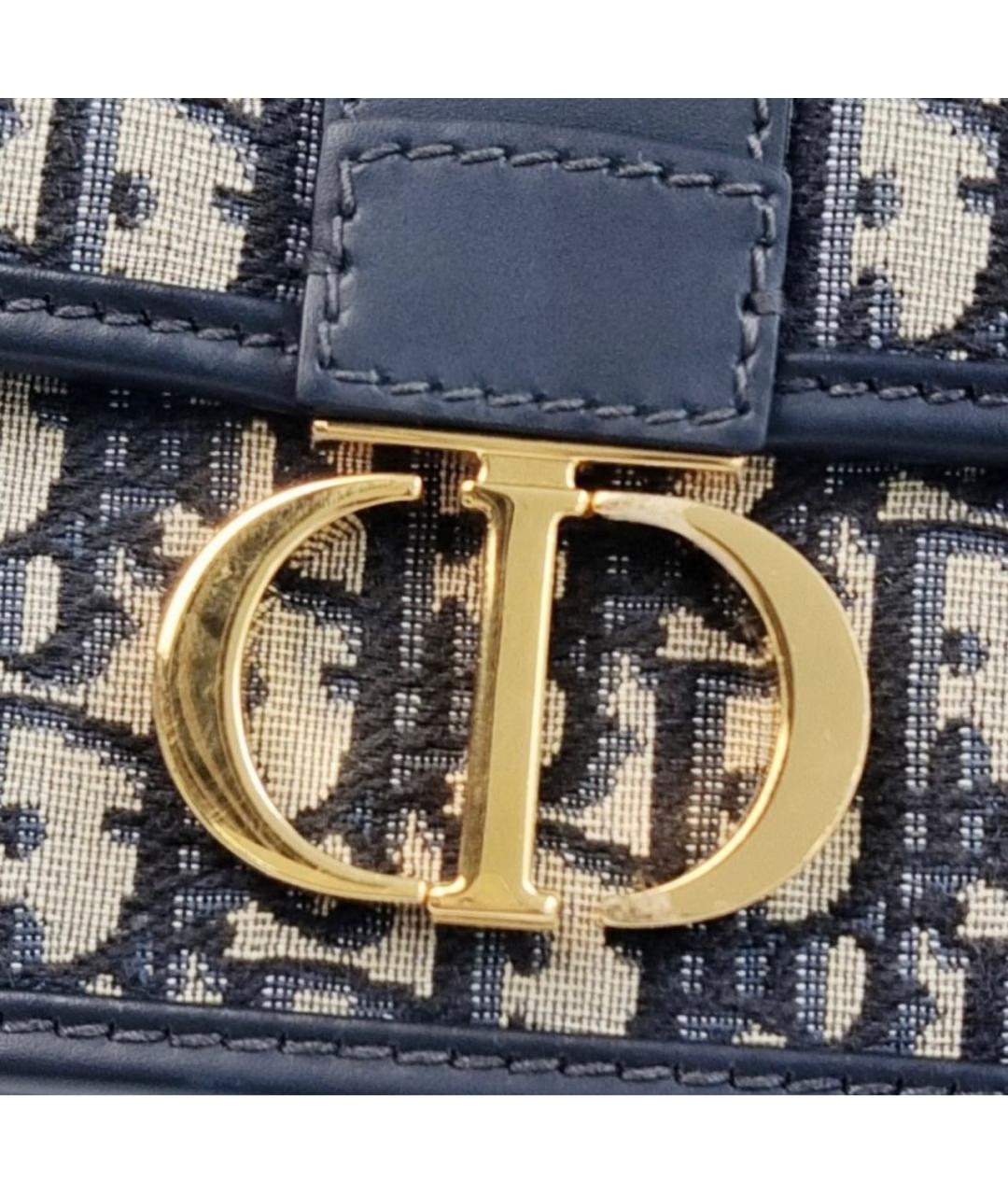 CHRISTIAN DIOR Синяя сумка через плечо, фото 5