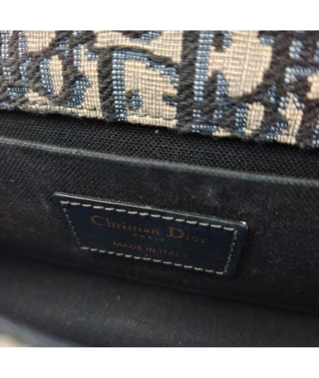 CHRISTIAN DIOR Синяя сумка через плечо, фото 4