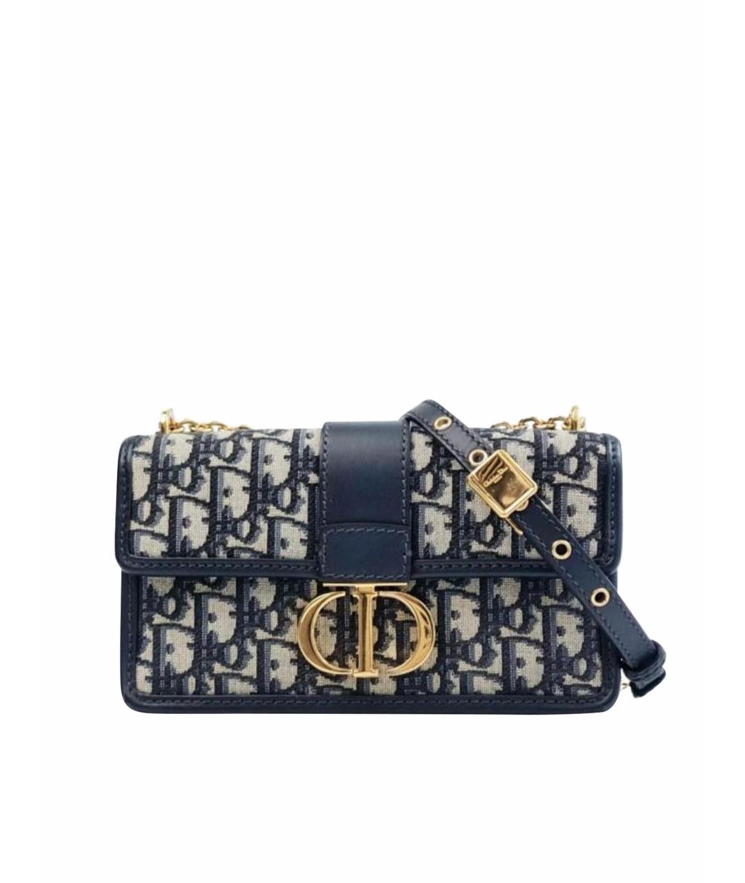 CHRISTIAN DIOR Синяя сумка через плечо, фото 1