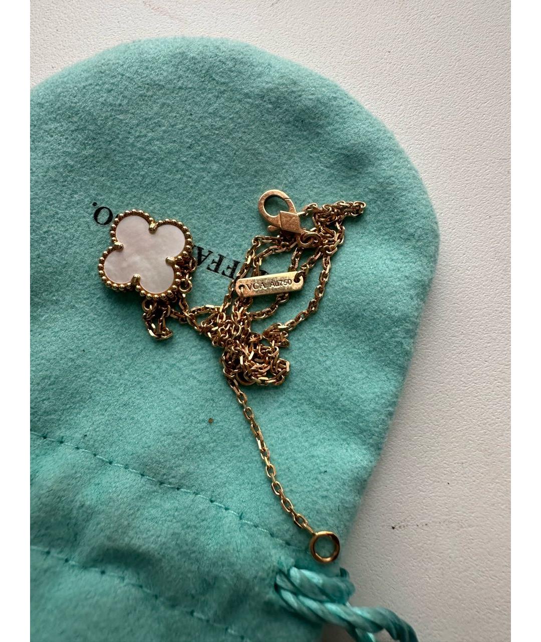 VAN CLEEF & ARPELS Желтая подвеска из желтого золота, фото 2