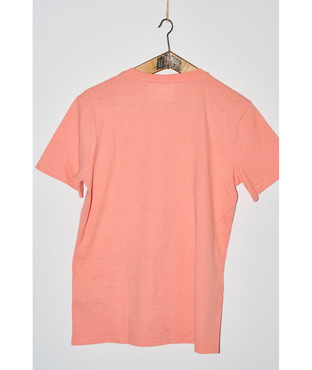 CARHARTT Коралловая хлопковая футболка, фото 2