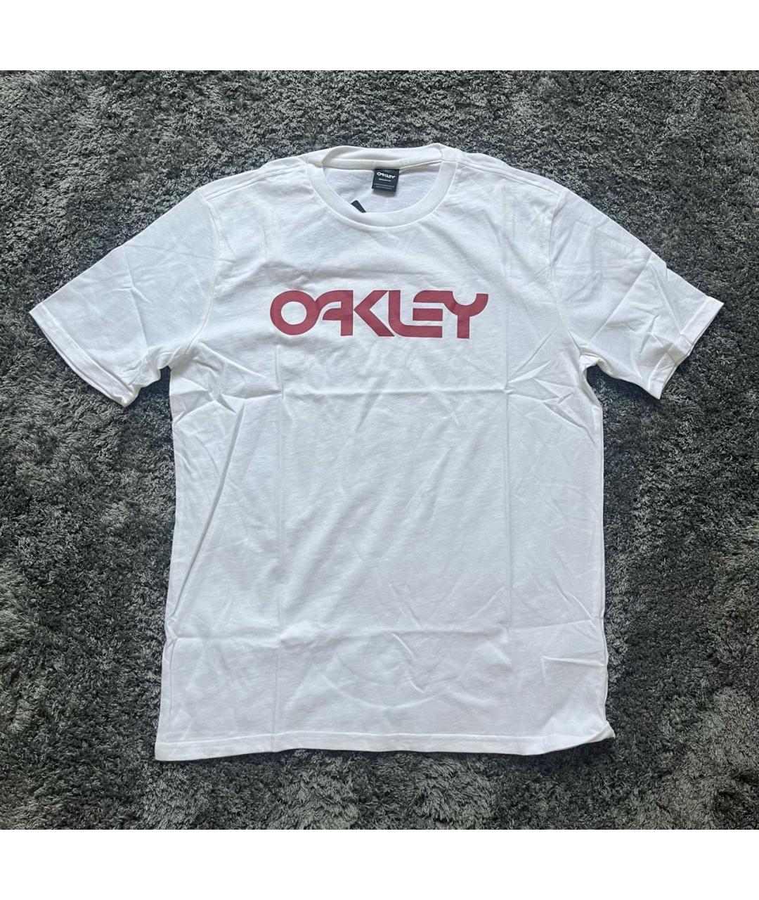 OAKLEY Белая хлопковая футболка, фото 6