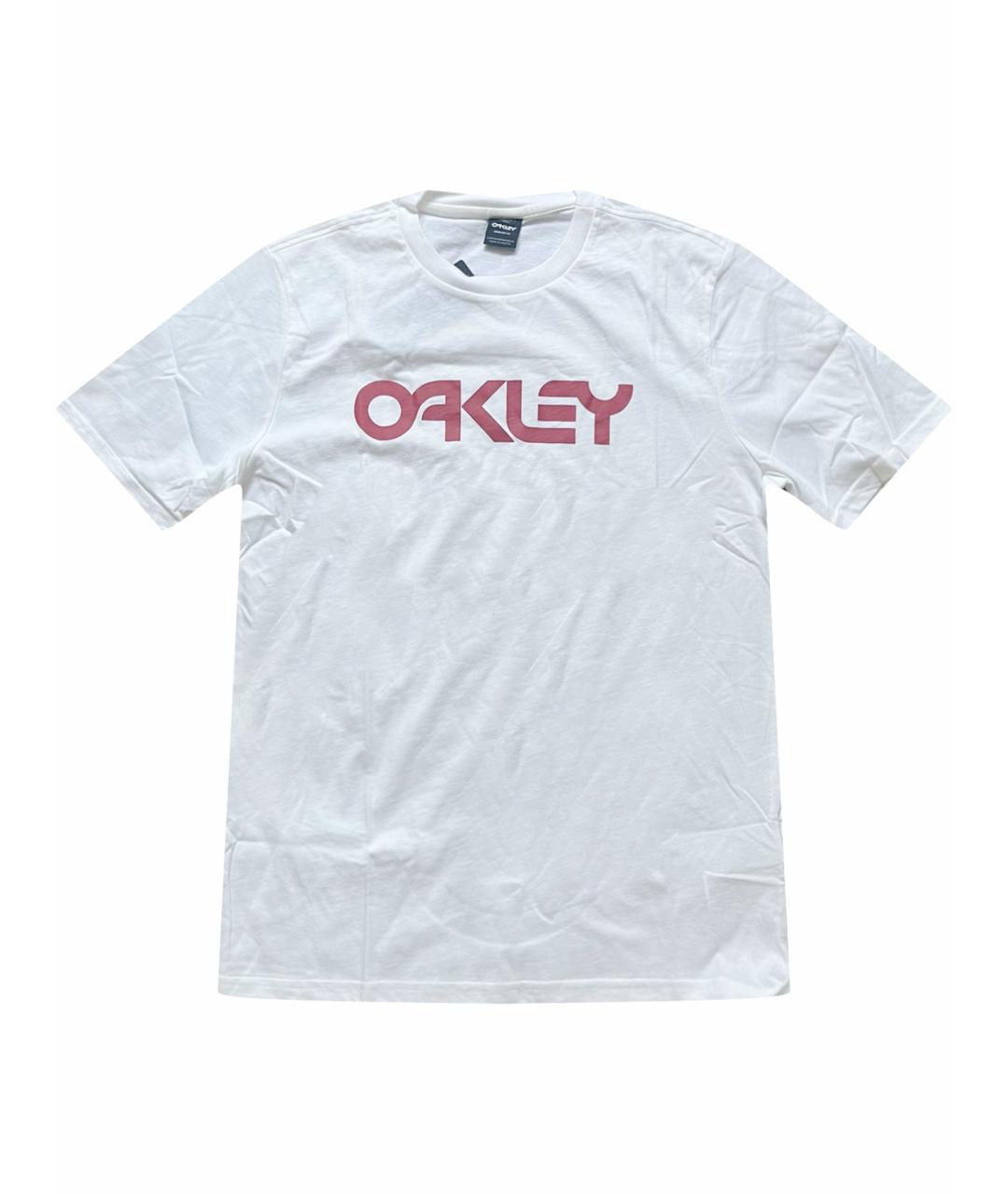 OAKLEY Белая хлопковая футболка, фото 1