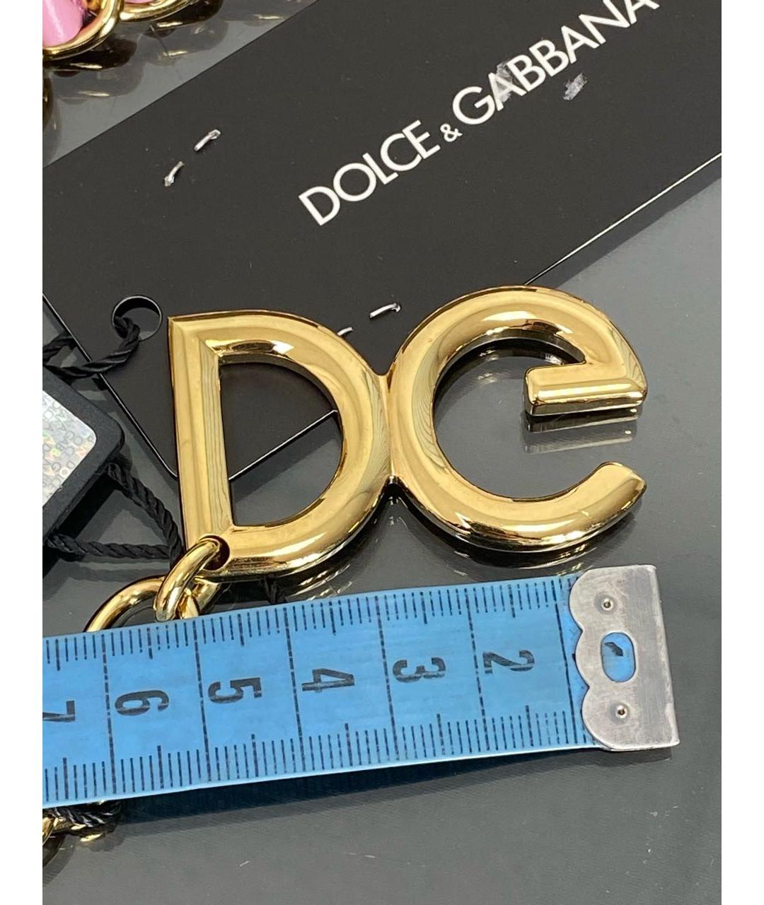 DOLCE&GABBANA Розовый ремень, фото 7