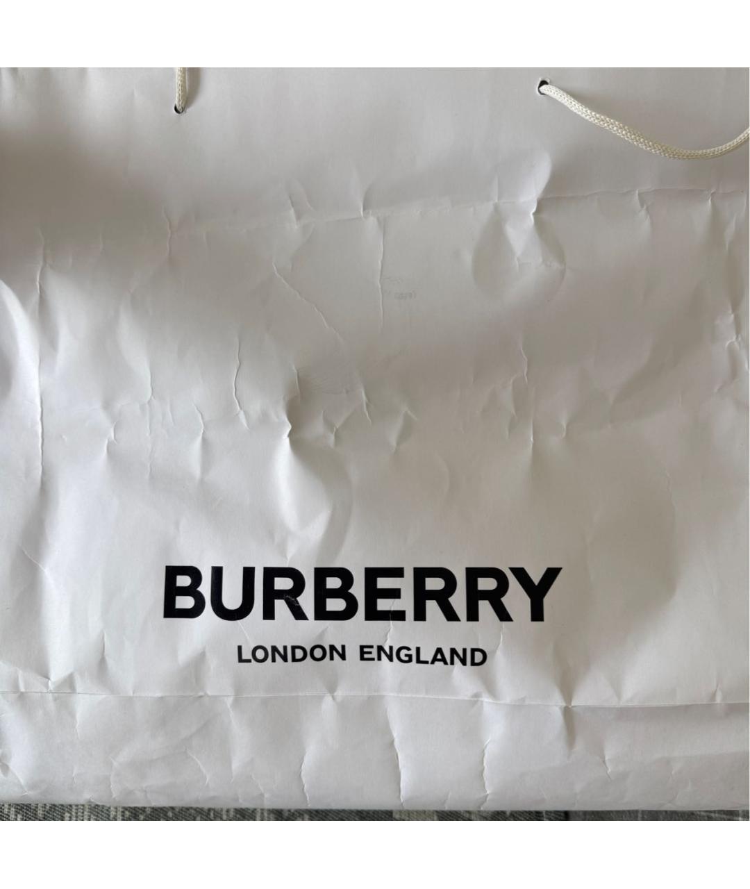 BURBERRY Синий шерстяной джемпер / свитер, фото 8