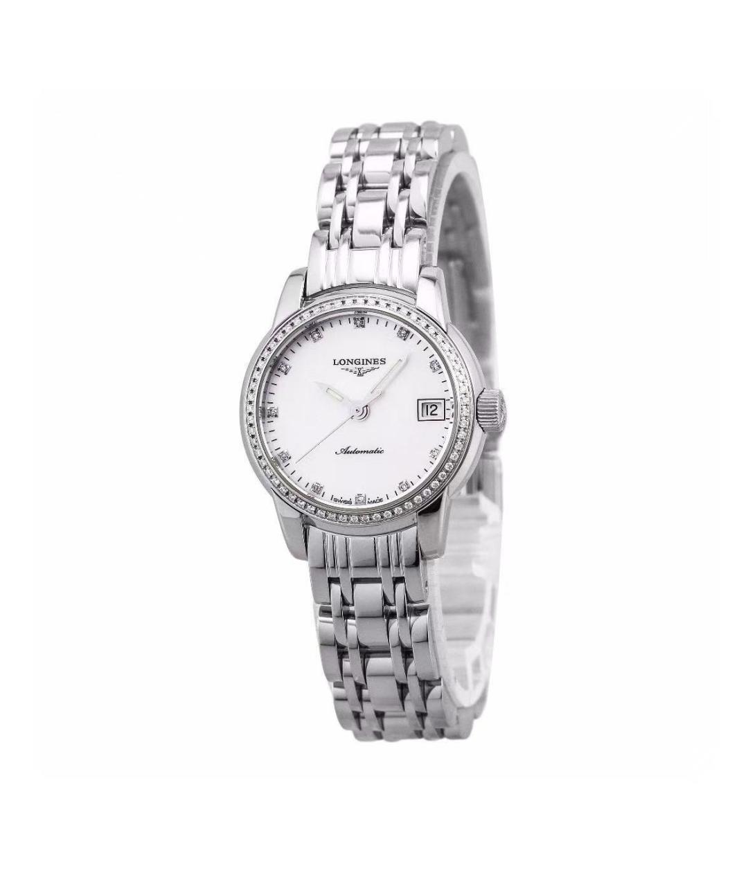 LONGINES Серебряные часы, фото 4