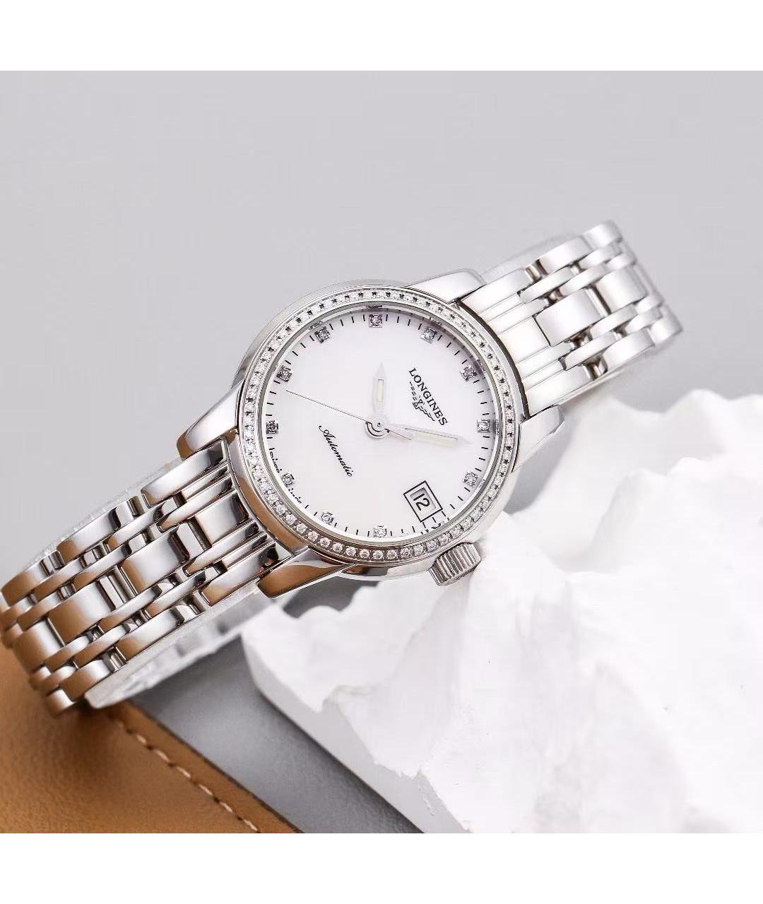 LONGINES Серебряные часы, фото 2