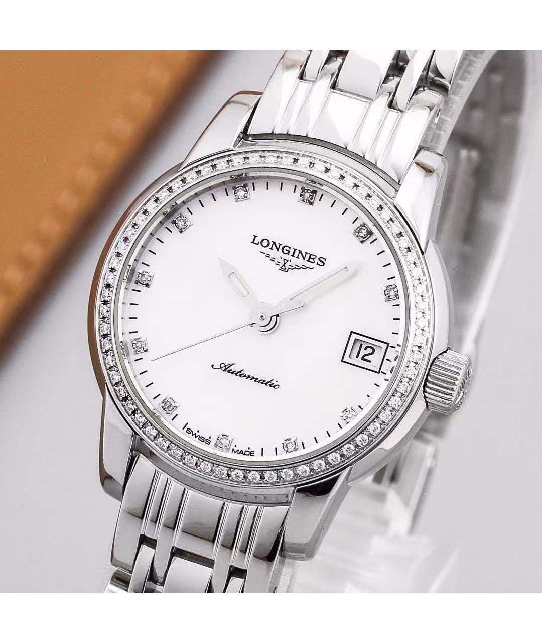 LONGINES Серебряные часы, фото 3
