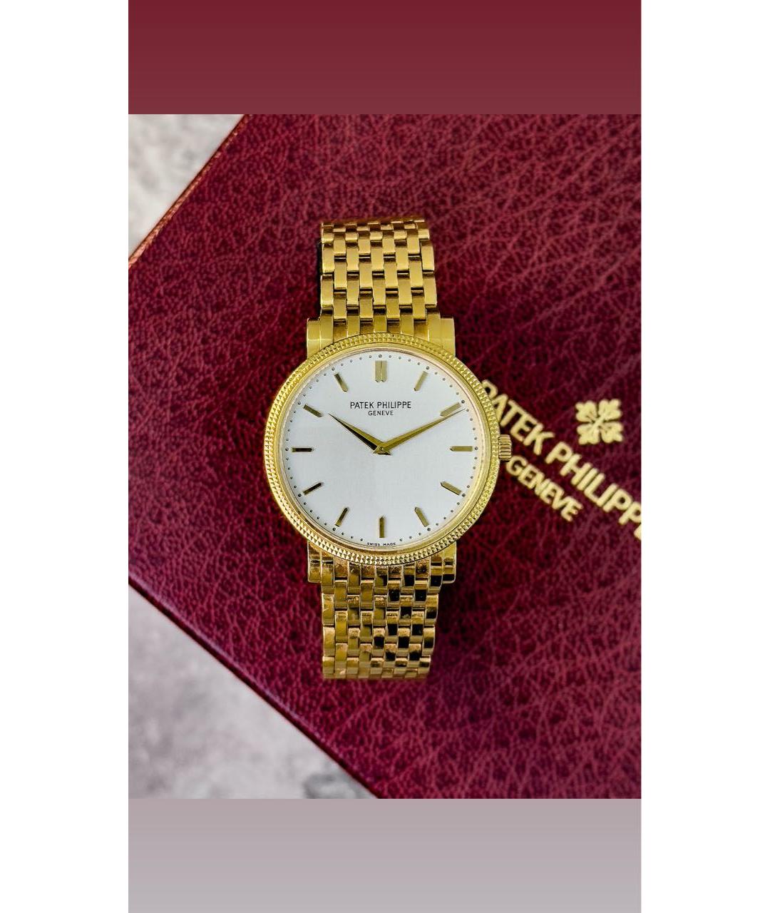 PATEK PHILIPPE Золотые часы из желтого золота, фото 7