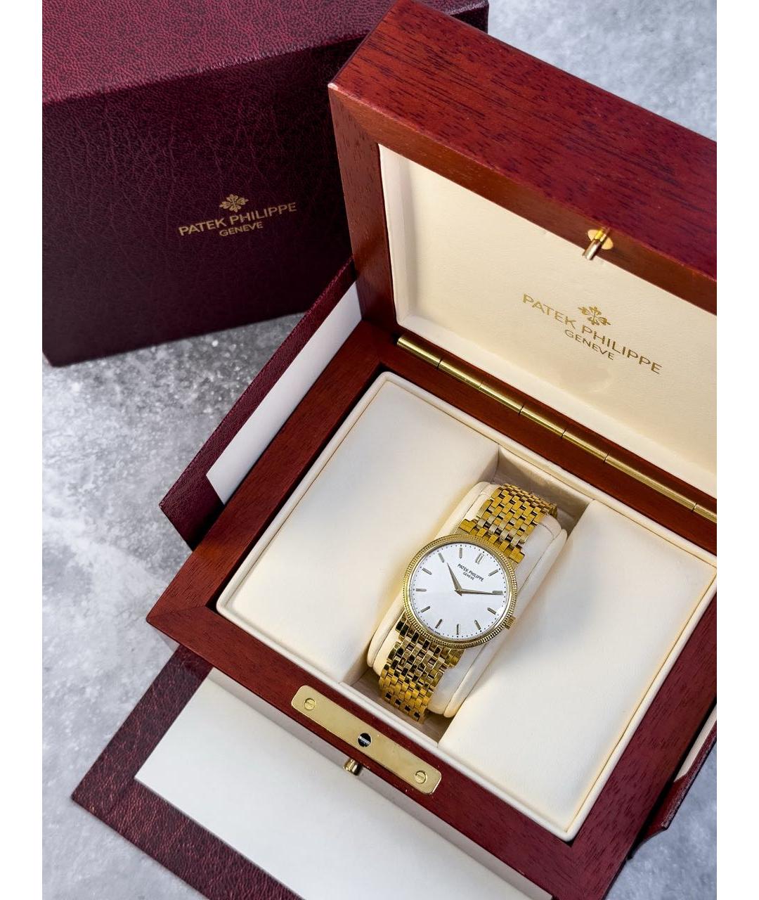 PATEK PHILIPPE Золотые часы из желтого золота, фото 4
