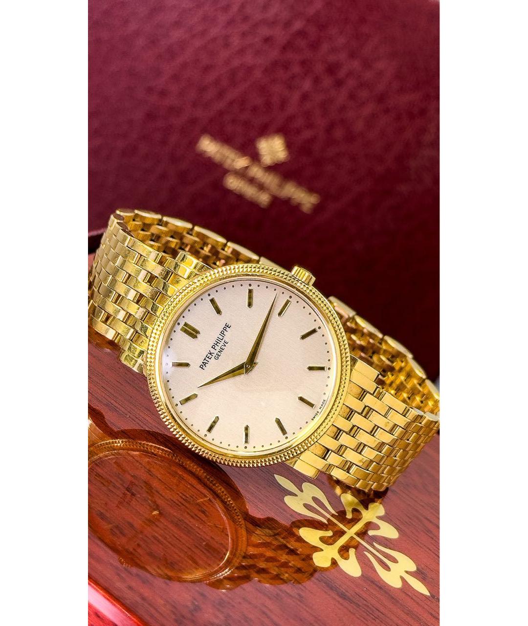 PATEK PHILIPPE Золотые часы из желтого золота, фото 5