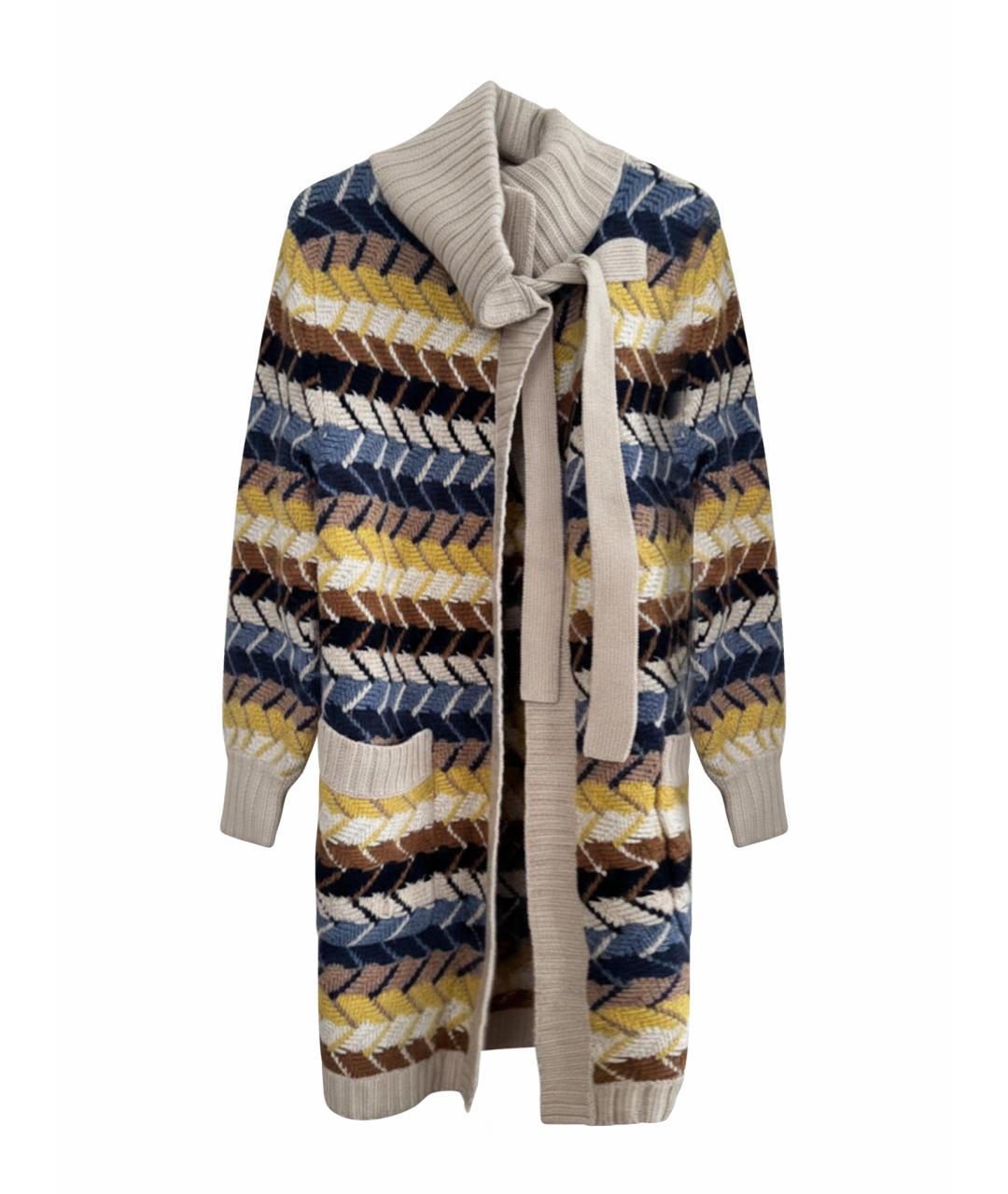 CHLOE Мульти шерстяной кардиган, фото 1