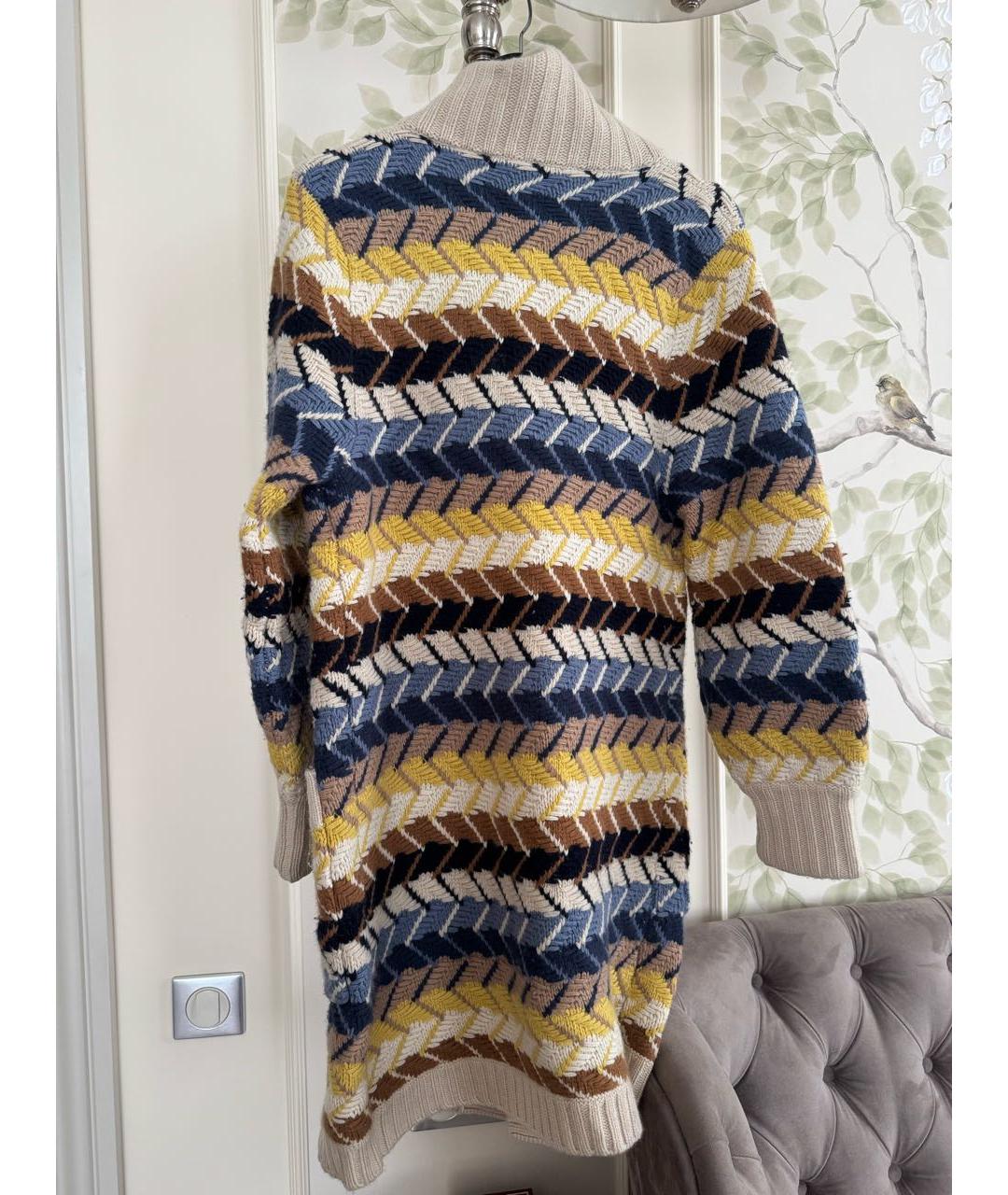 CHLOE Мульти шерстяной кардиган, фото 2