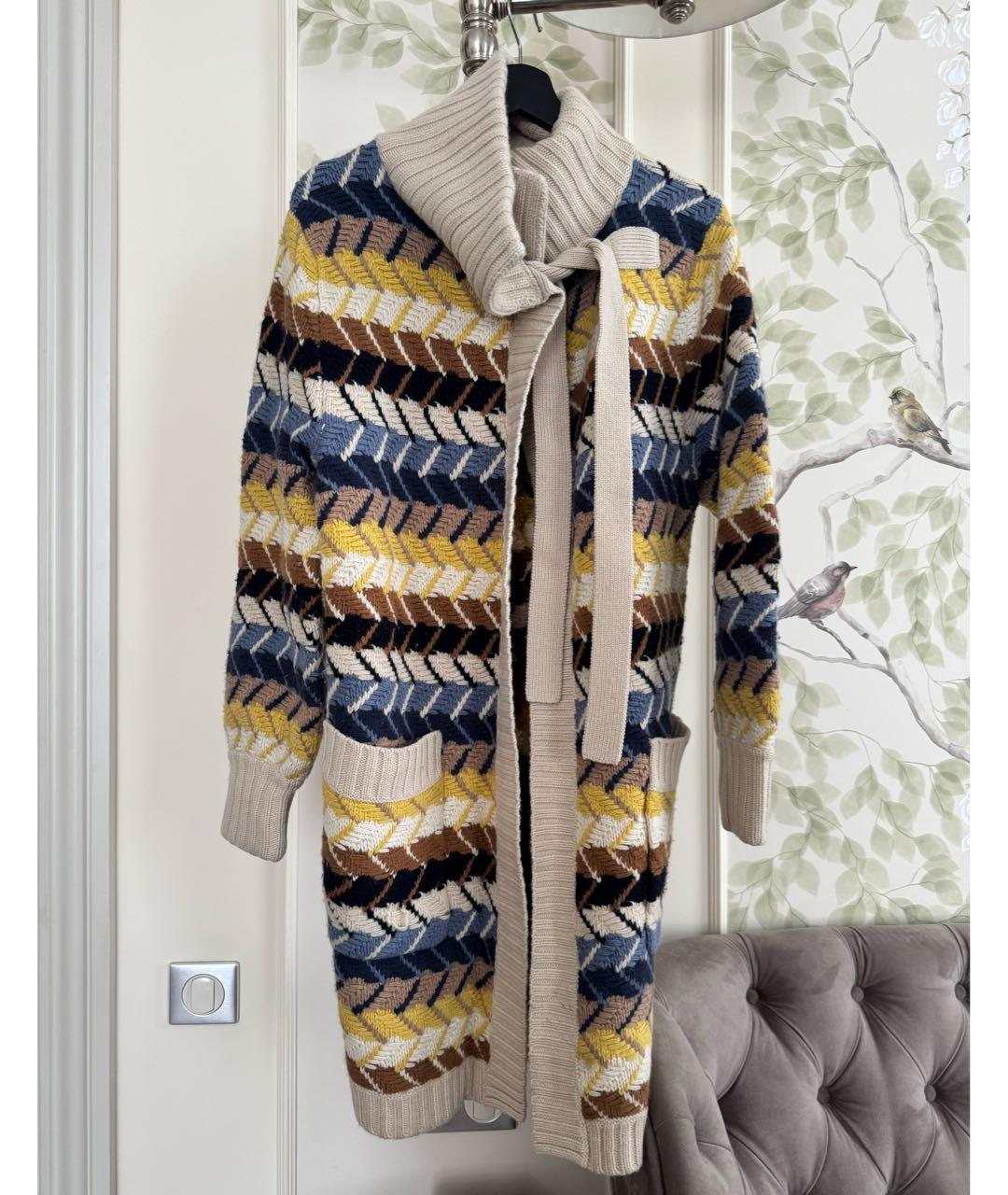 CHLOE Мульти шерстяной кардиган, фото 7