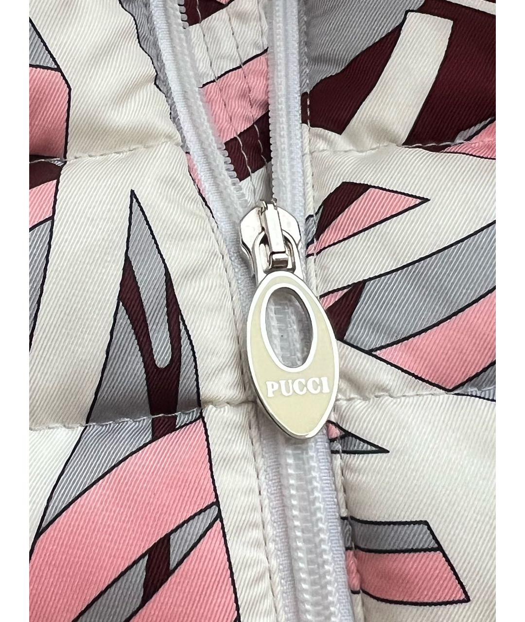 EMILIO PUCCI Коралловая полиэстеровая куртка, фото 6