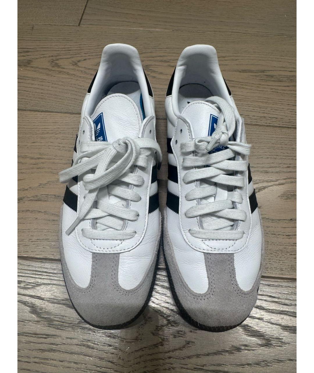 ADIDAS Белые кеды, фото 2