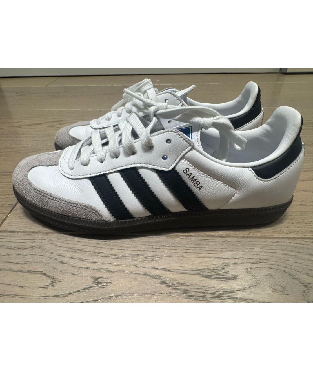 ADIDAS Белые кеды, фото 5