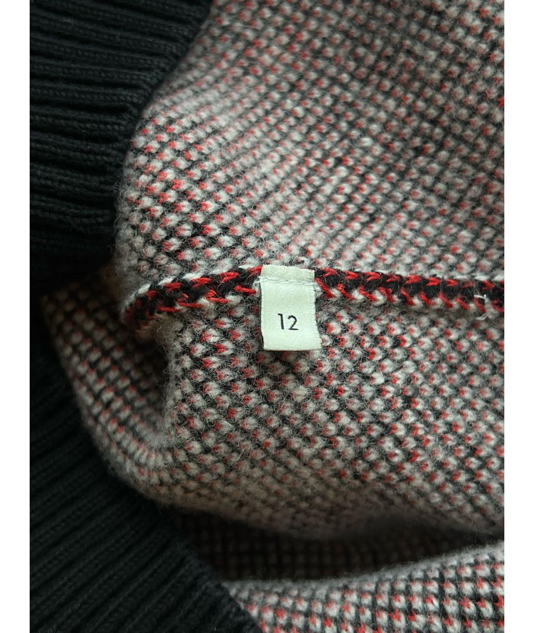 GUCCI Темно-синий шерстяной кардиган, фото 6