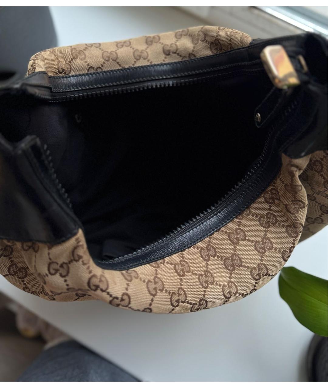GUCCI Коричневая сумка с короткими ручками, фото 3