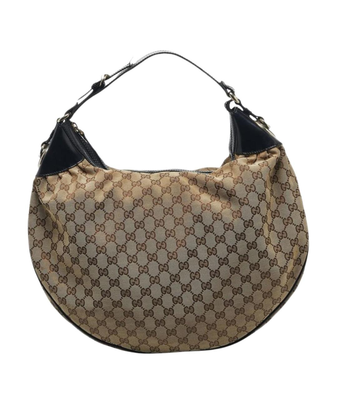 GUCCI Коричневая сумка с короткими ручками, фото 1