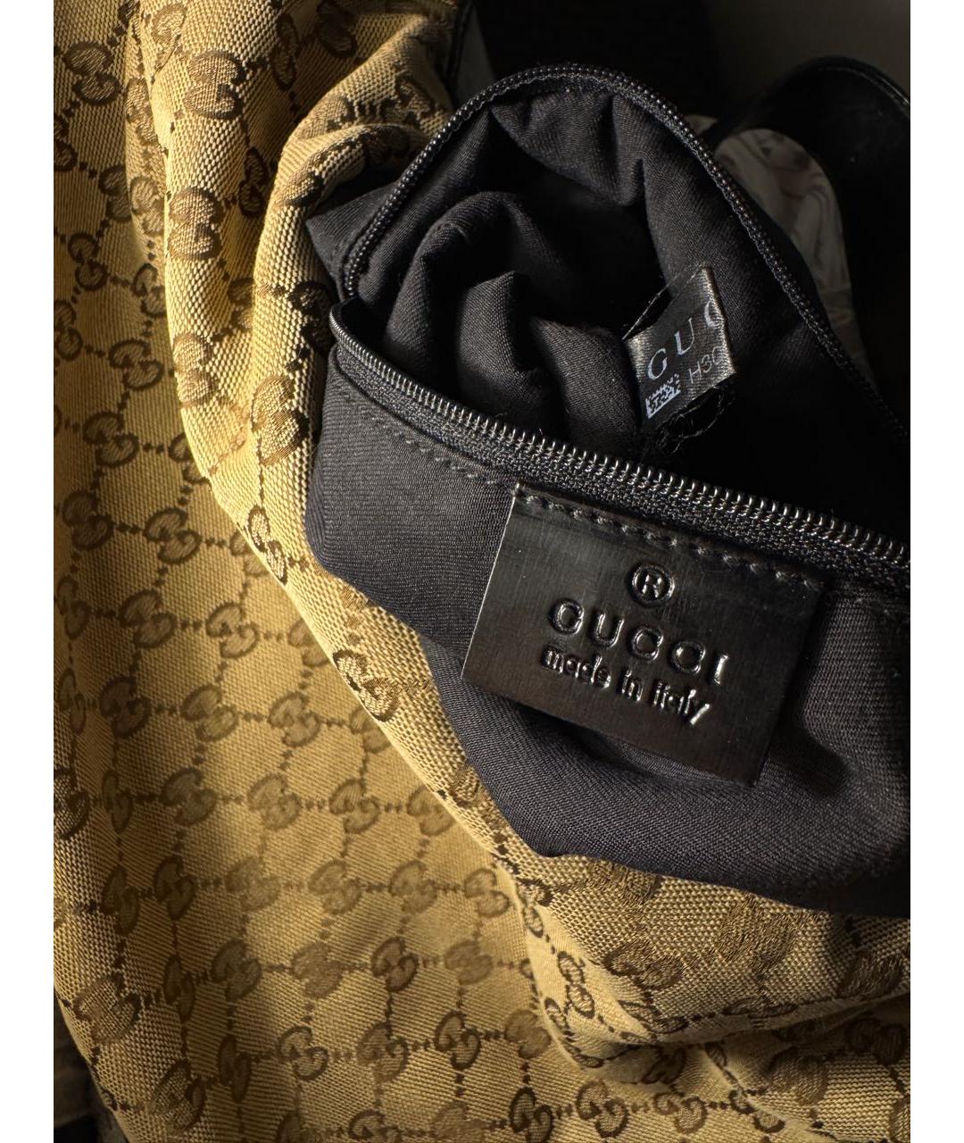 GUCCI Коричневая сумка с короткими ручками, фото 4