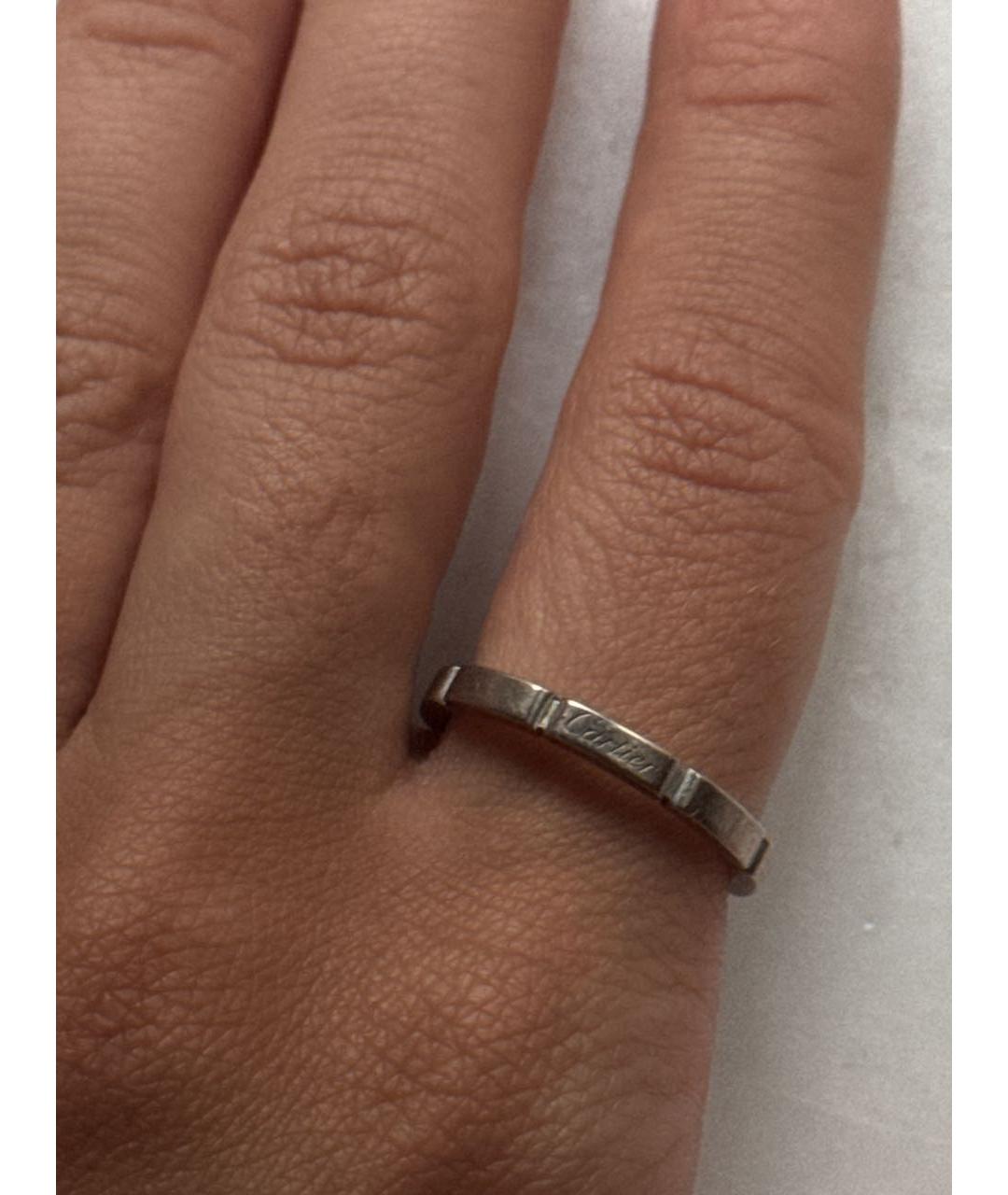CARTIER Серебряное кольцо из белого золота, фото 2