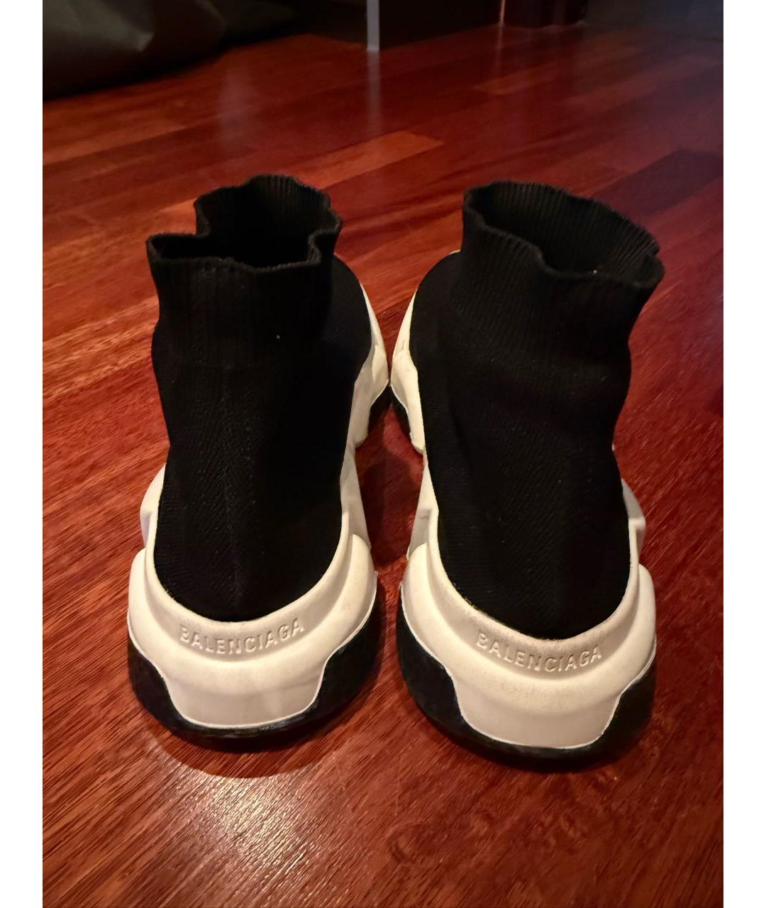 BALENCIAGA Черные кроссовки, фото 2