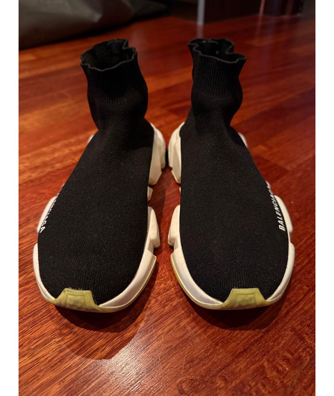 BALENCIAGA Черные кроссовки, фото 3
