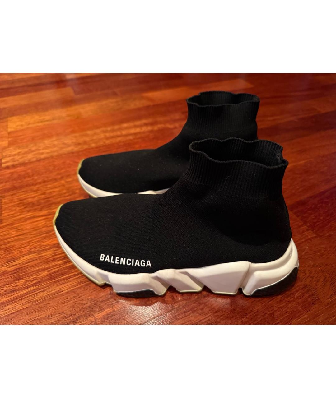 BALENCIAGA Черные кроссовки, фото 4