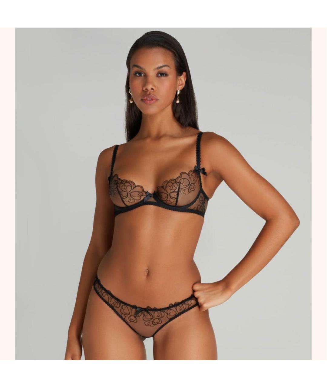 AGENT PROVOCATEUR Черный бюстгалтеры, фото 4