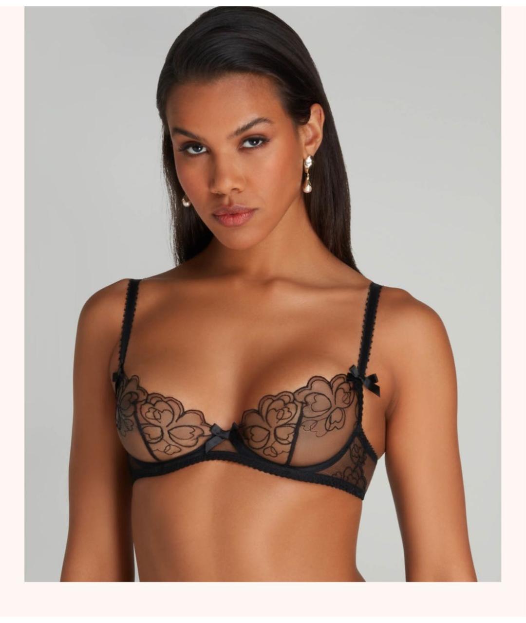 AGENT PROVOCATEUR Черный бюстгалтеры, фото 3