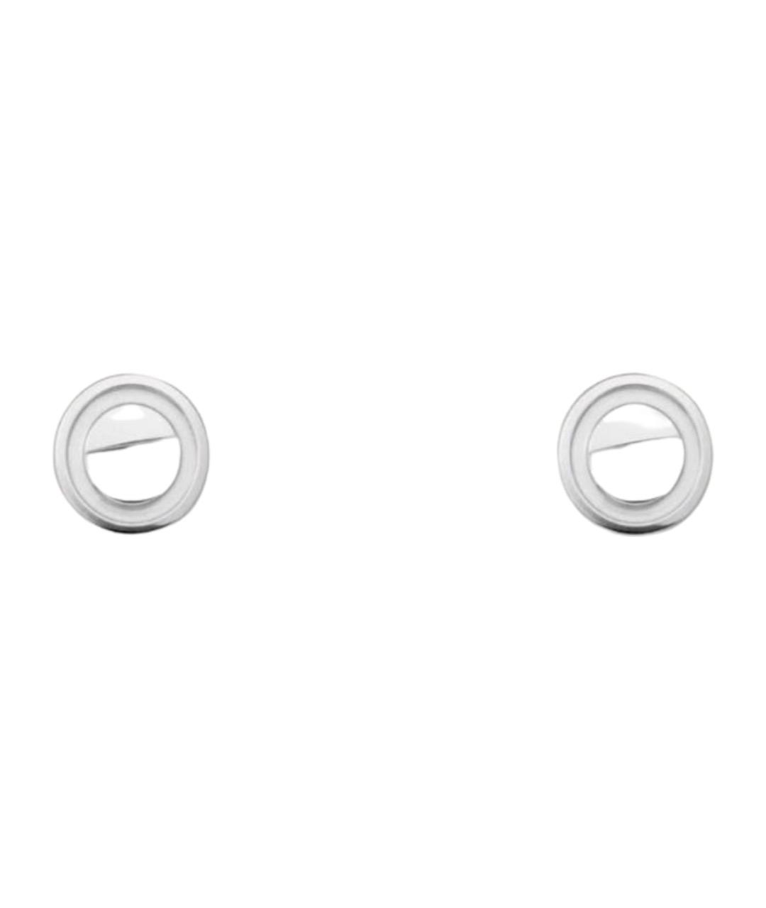 CARTIER Белые серьги из белого золота, фото 1
