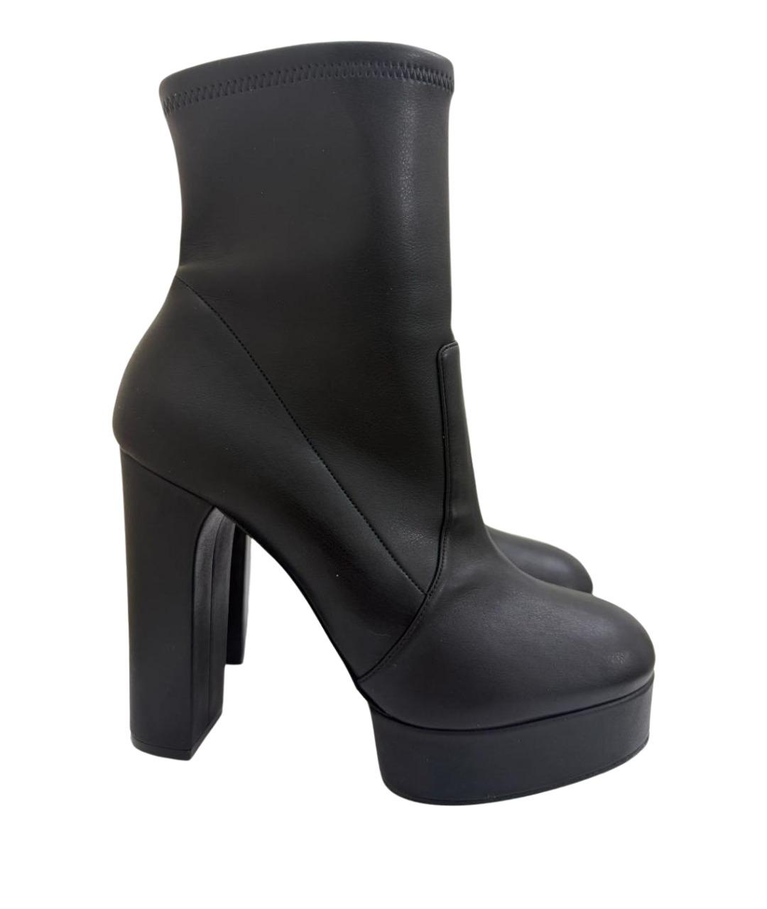 CASADEI Черные кожаные ботильоны, фото 1