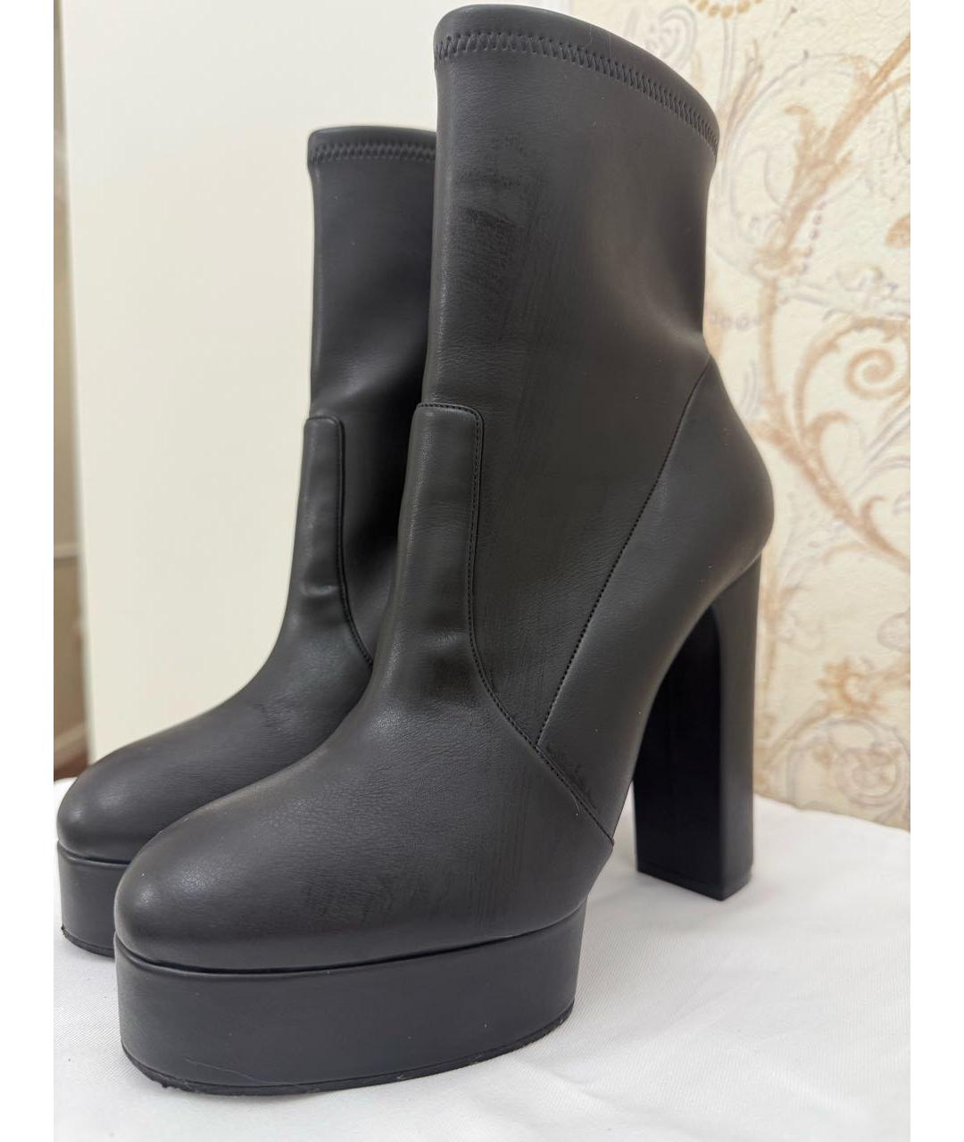 CASADEI Черные кожаные ботильоны, фото 2