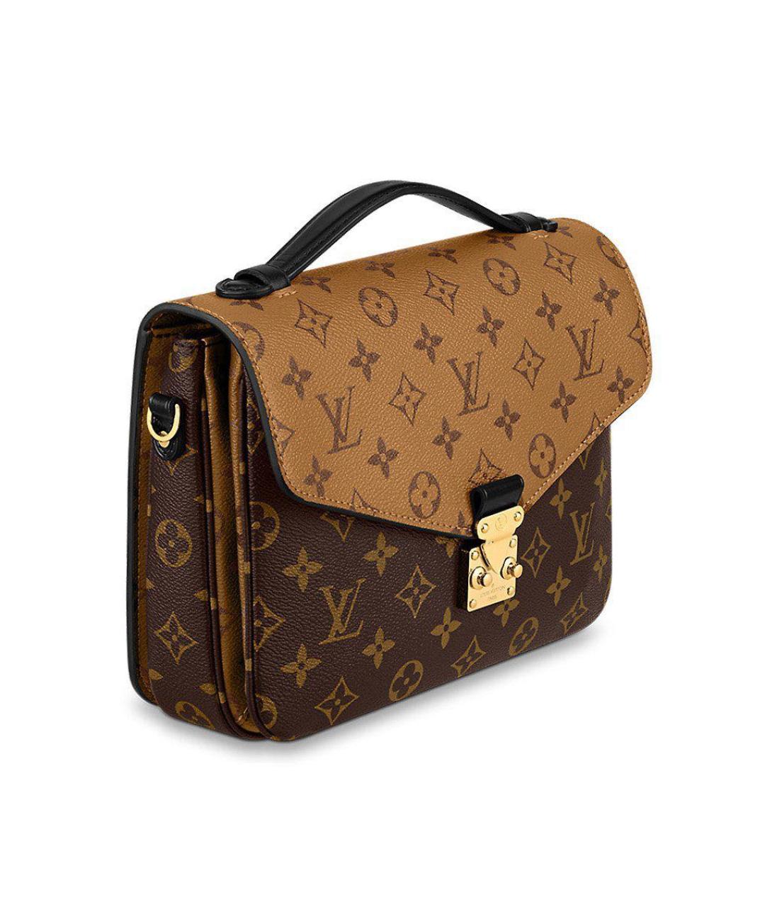 LOUIS VUITTON Коричневая сумка через плечо, фото 2