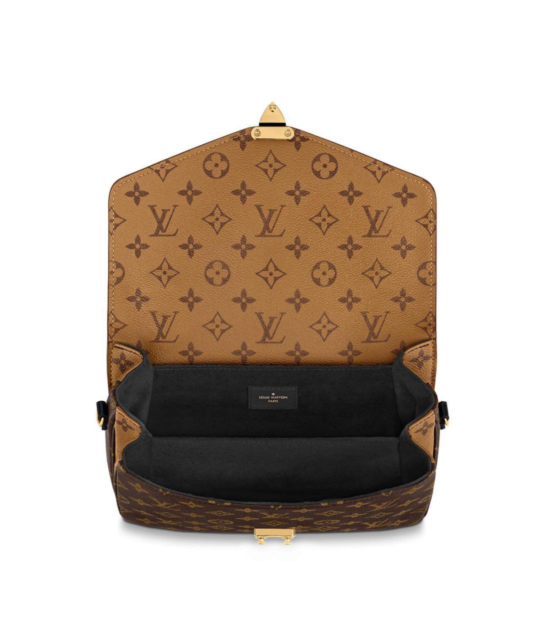 LOUIS VUITTON Коричневая сумка через плечо, фото 4