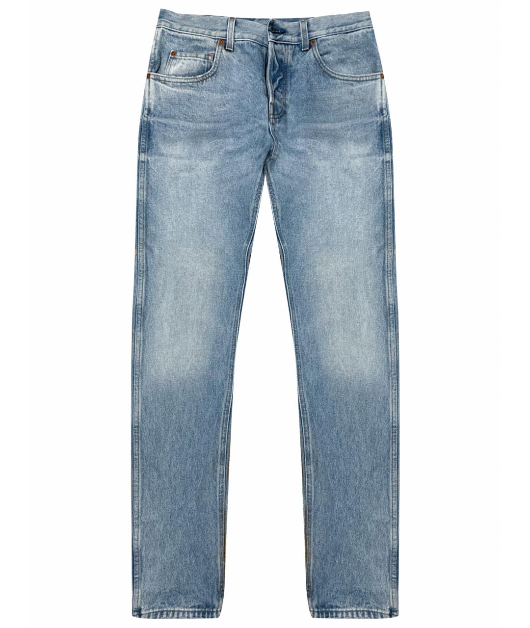 GUCCI Голубые джинсы скинни, фото 1