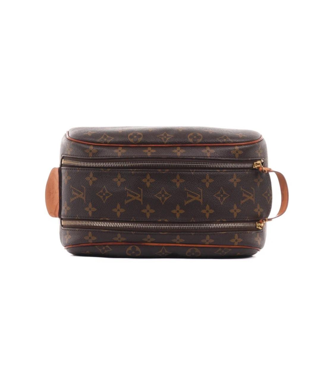LOUIS VUITTON Коричневая косметичка, фото 6