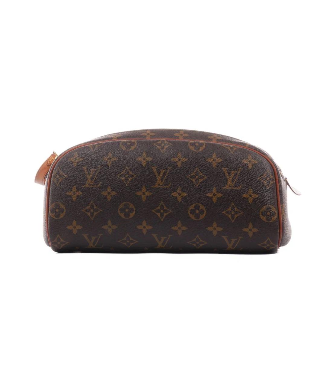 LOUIS VUITTON Коричневая косметичка, фото 2