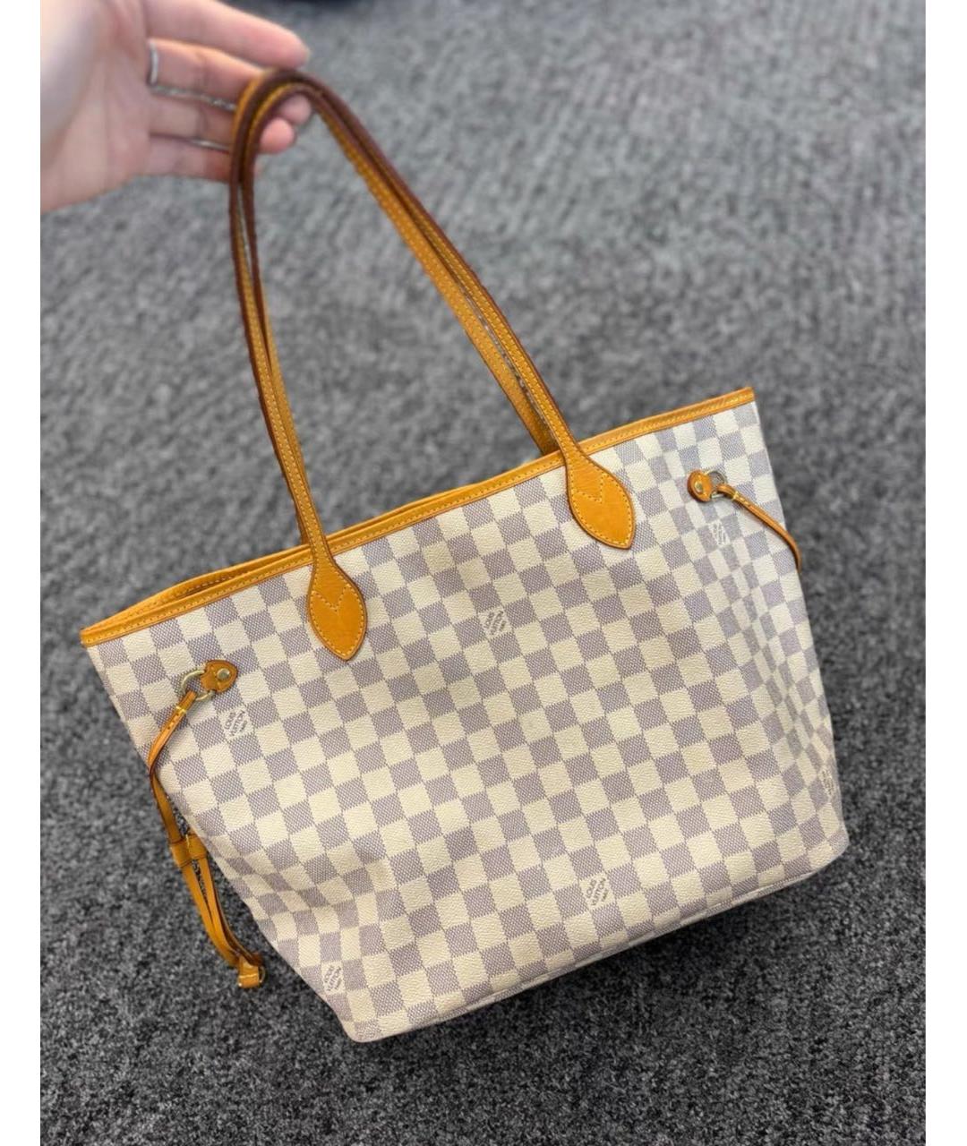 LOUIS VUITTON Белая сумка через плечо, фото 2