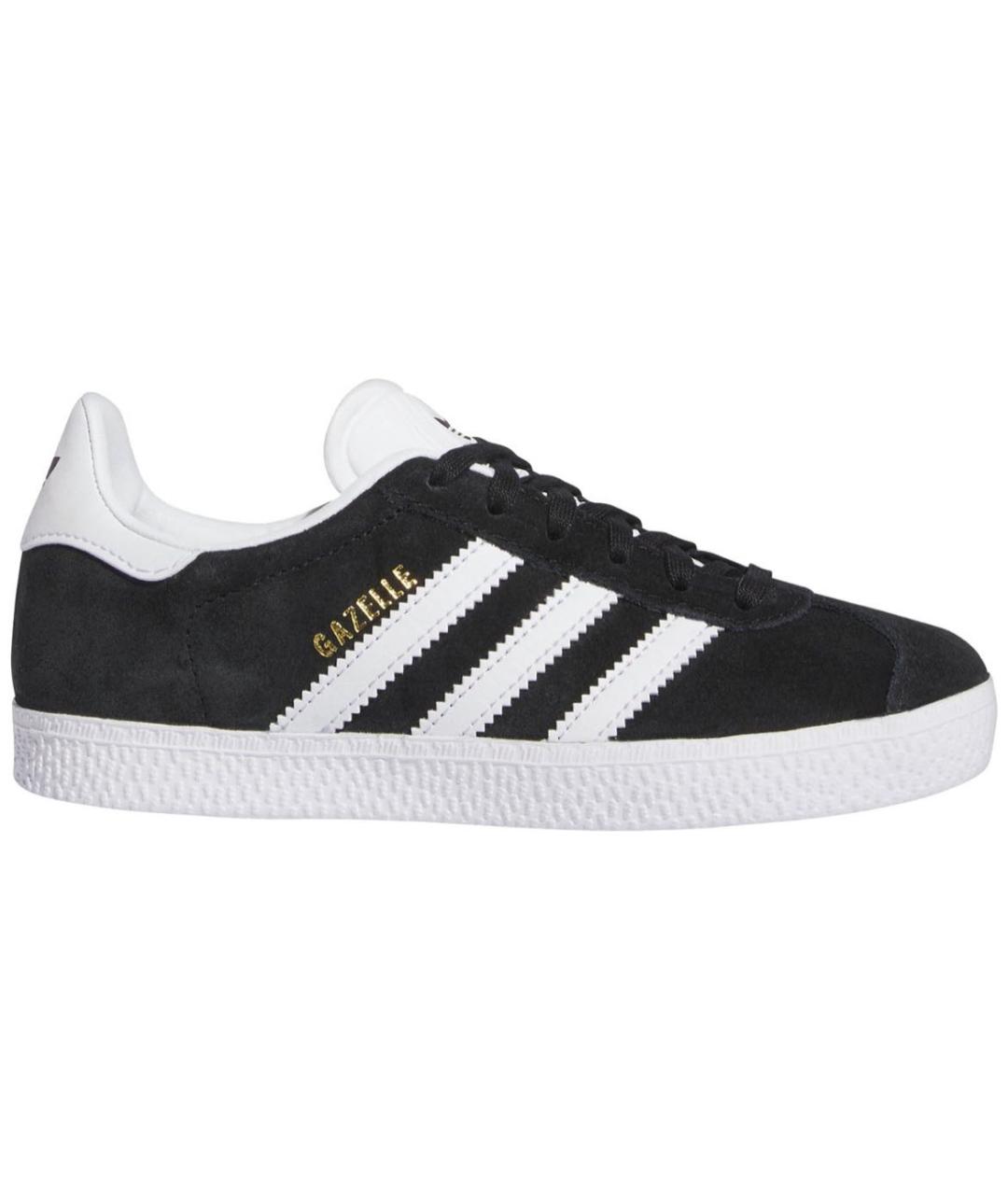 ADIDAS Черные замшевые кроссовки, фото 1