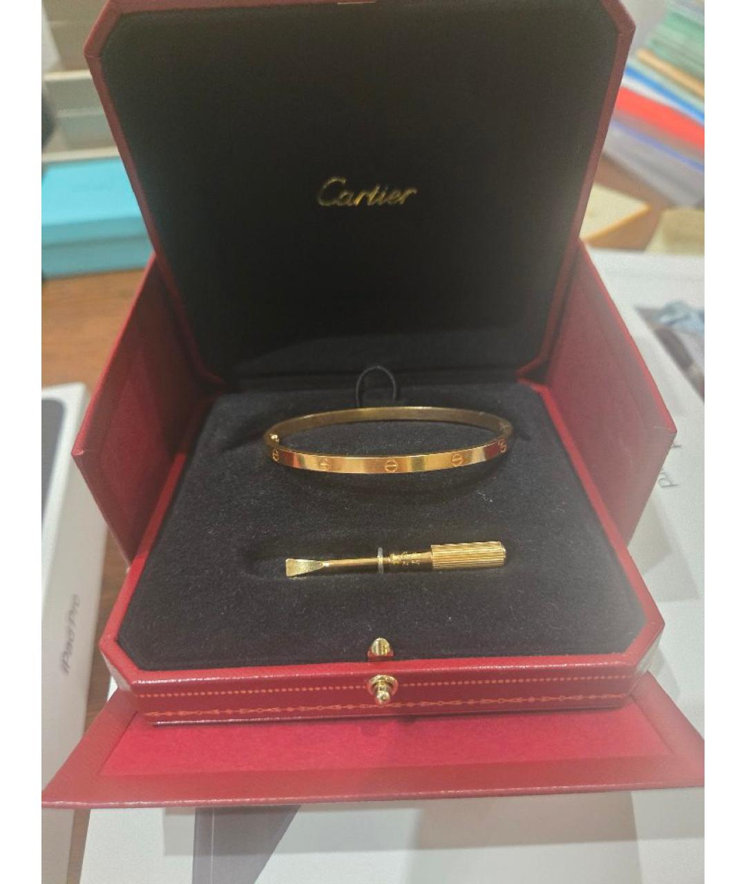 CARTIER Золотой браслет из желтого золота, фото 3