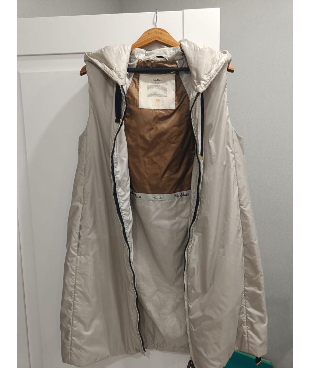MAX MARA THE CUBE Серый жилет, фото 3