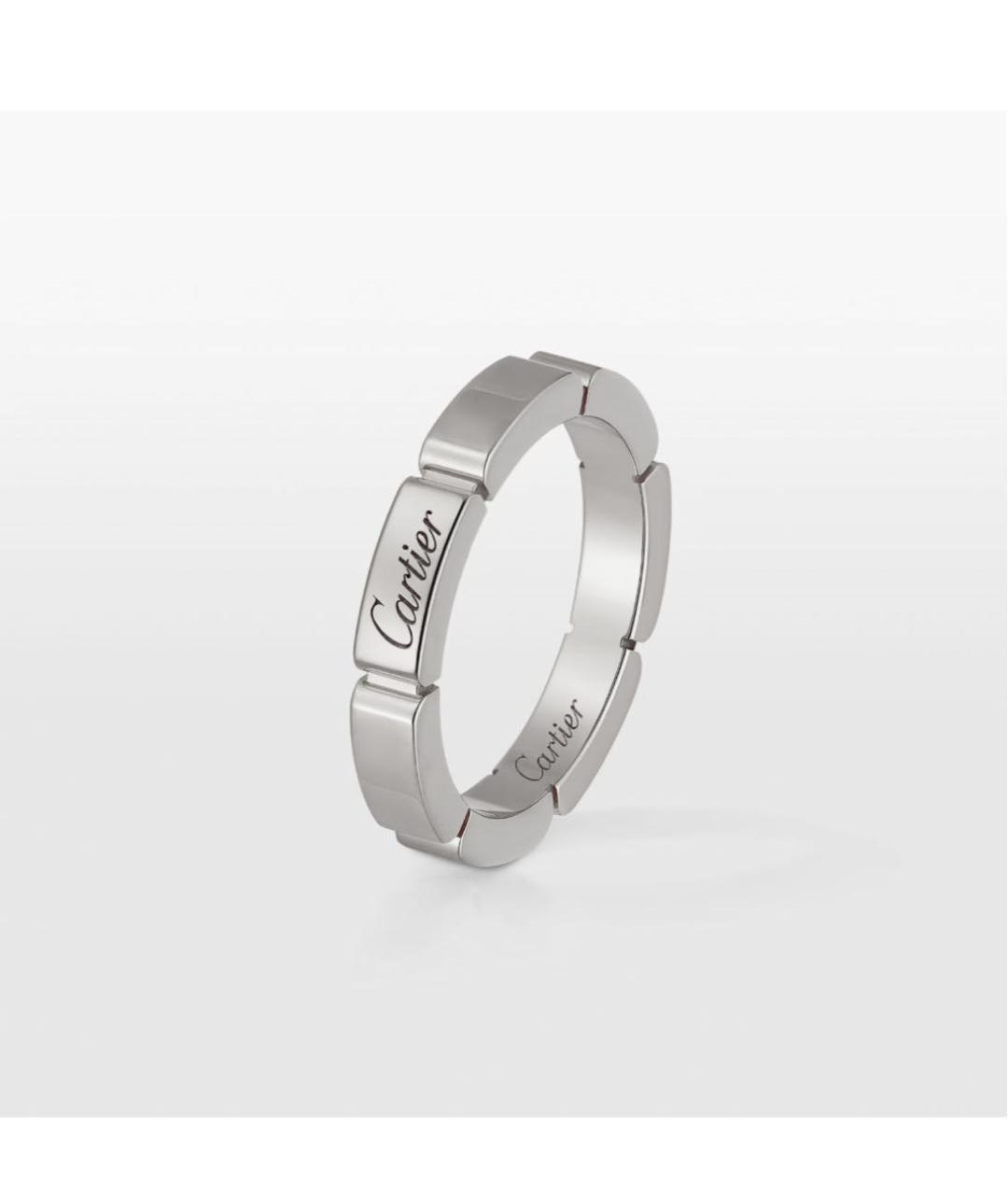 CARTIER Серебряное кольцо из белого золота, фото 3