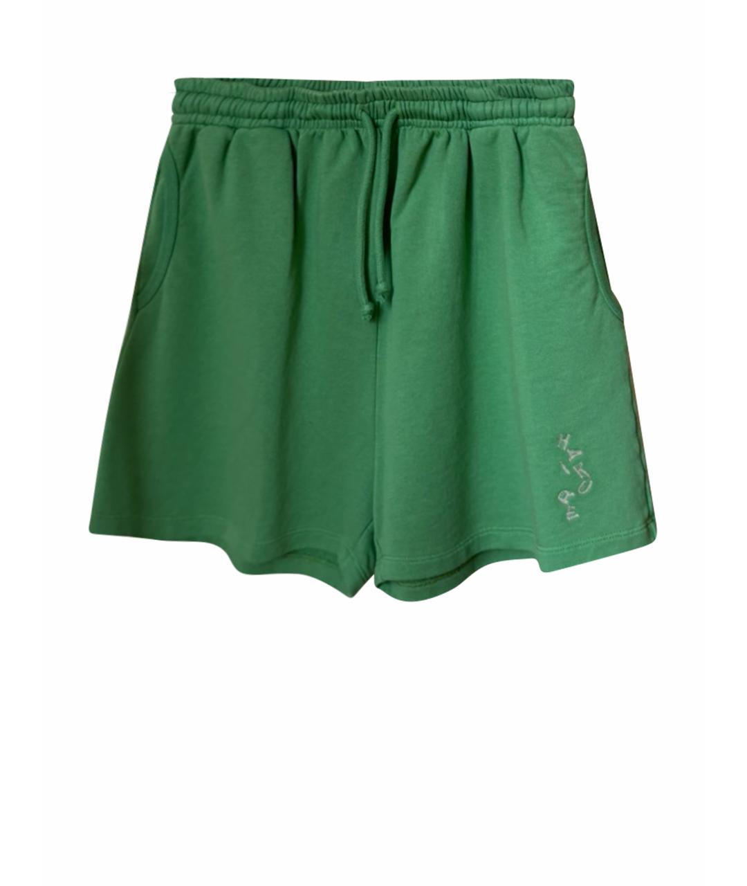 HAIKURE Зеленые хлопковые шорты, фото 1
