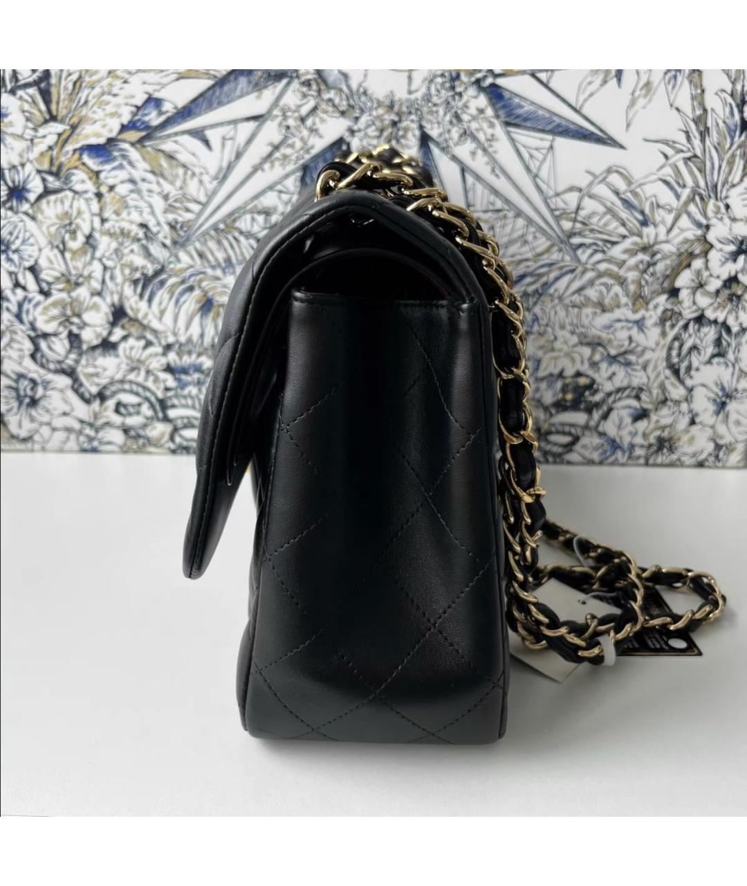 CHANEL Черная кожаная сумка тоут, фото 3